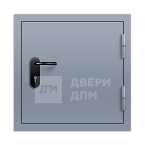 Чердачные огнестойкие двери на амортизаторах ЛПМ-217
